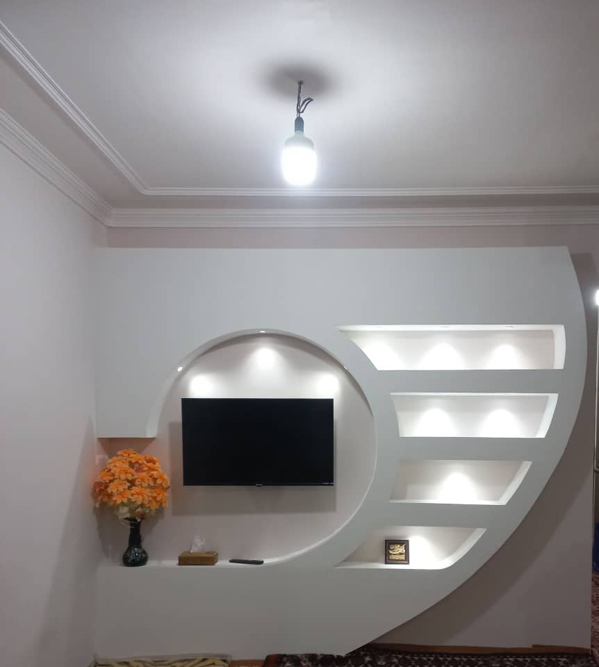 طراحی و اجرای کناف و سقف کاذب اسکوئی در تبریز